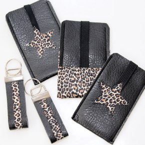 Handyhülle & Schlüsselanhänger Leo