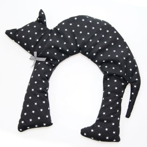 Körnerkissen „Schwarzer Kater“